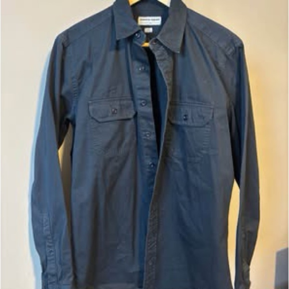 American Apparel Dark Blue Twill Shirt